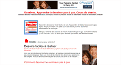 Desktop Screenshot of dessiner.pour-enfants.fr