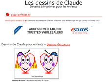 Tablet Screenshot of dessin.pour-enfants.fr