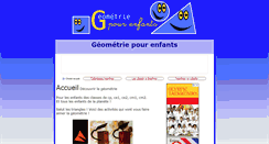 Desktop Screenshot of geometrie.pour-enfants.fr