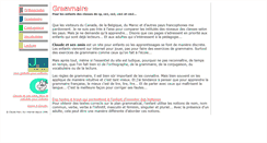 Desktop Screenshot of grammaire.pour-enfants.fr